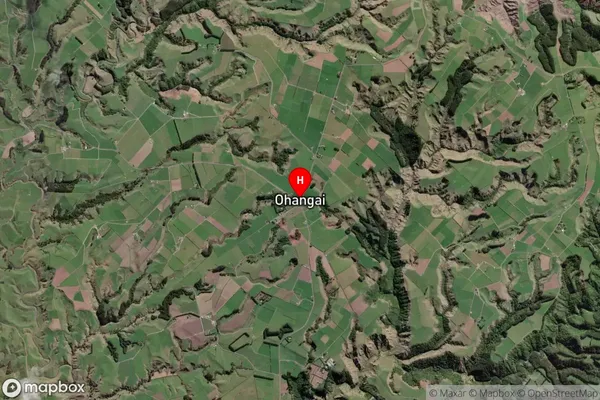 Ohangai,Taranaki Satellite Map