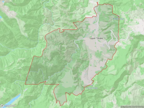 Upper Takaka, Tasman Polygon Area Map