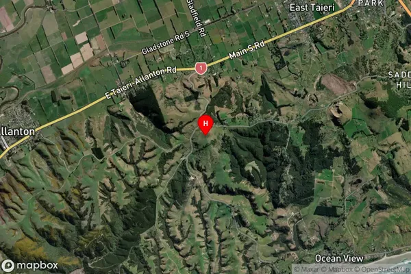 Scroggs Hill,Otago Satellite Map