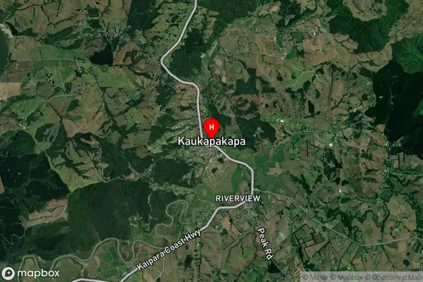 Kaukapakapa,Auckland Satellite Map