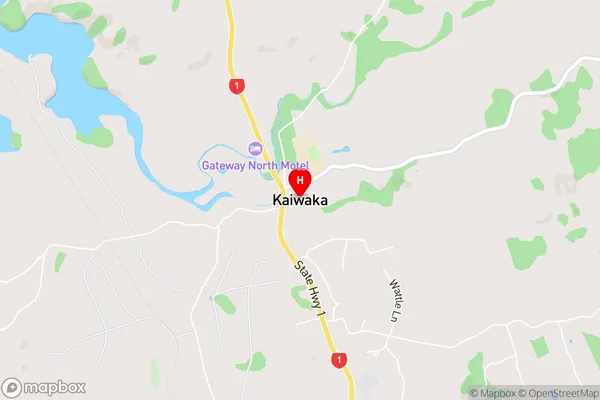 Kaiwaka,Northland Area Map