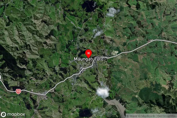 Maungaturoto,Northland Satellite Map