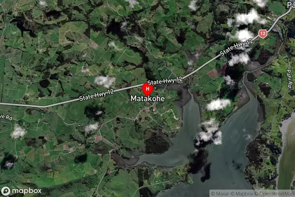 Matakohe,Northland Satellite Map