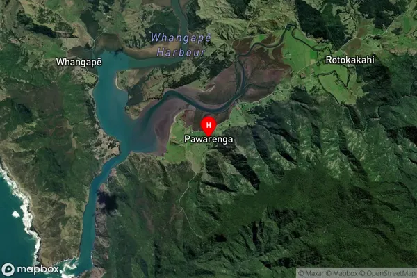 Pawarenga,Northland Satellite Map