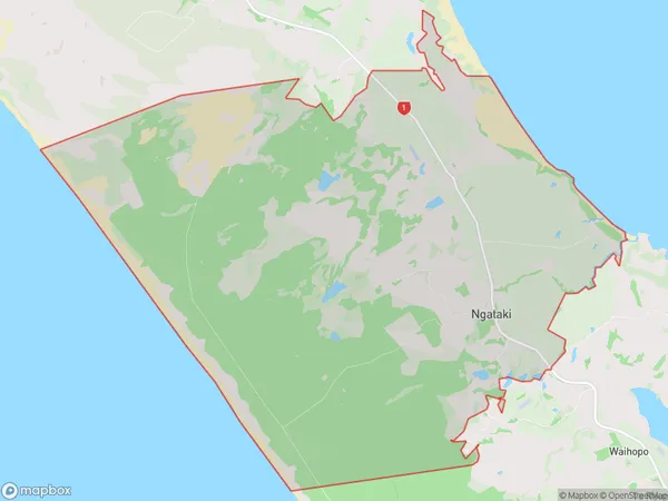 Ngataki, Northland Polygon Area Map