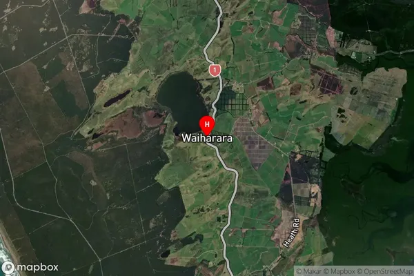 Waiharara,Northland Satellite Map