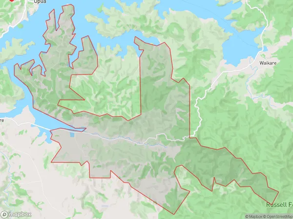 Karetu, Northland Polygon Area Map