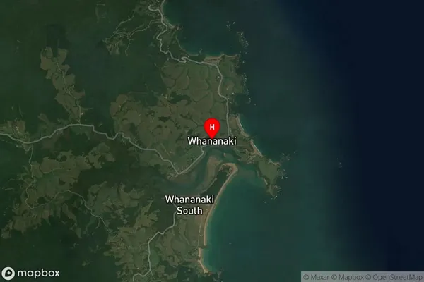 Whananaki,Northland Satellite Map