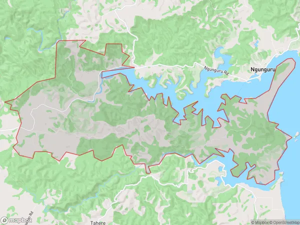 Kiripaka, Northland Polygon Area Map