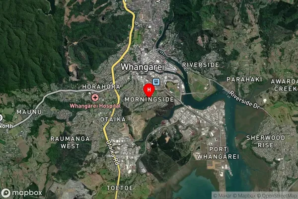 Morningside,Northland Satellite Map