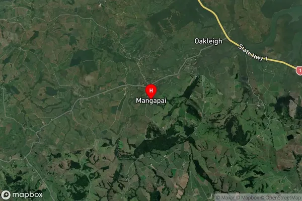 Mangapai,Northland Satellite Map