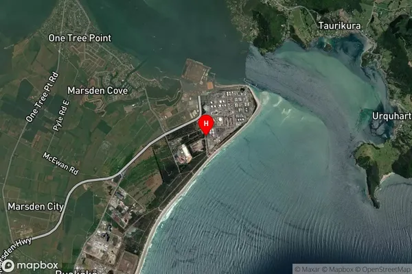 Marsden Point,Northland Satellite Map