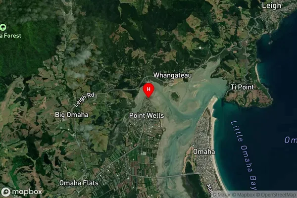 Point Wells,Auckland Satellite Map