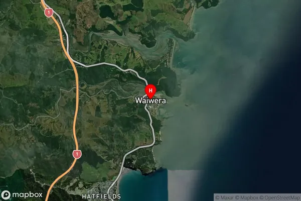 Waiwera,Auckland Satellite Map