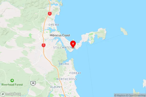Arkles Bay,Auckland Region Map
