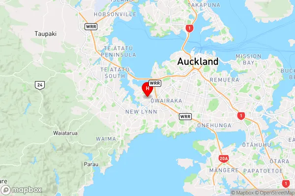 Avondale,Auckland Region Map