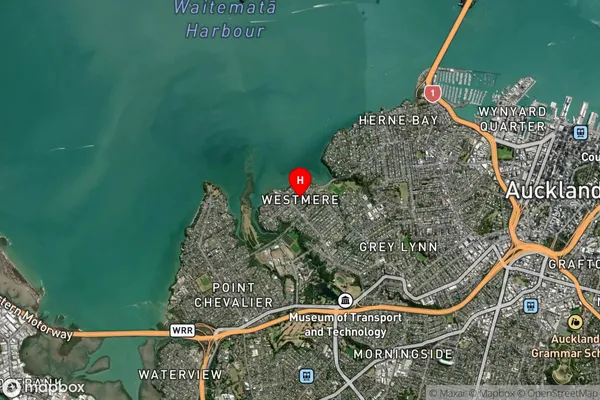 Westmere,Auckland Satellite Map