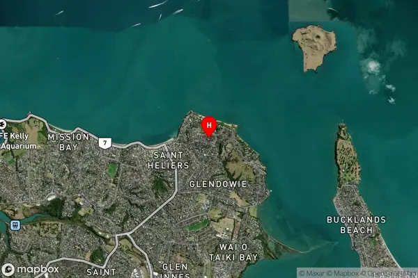 Saint Heliers,Auckland Satellite Map