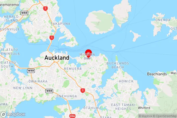 Kohimarama,Auckland Region Map