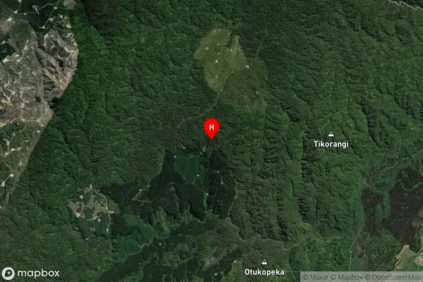 Orakei,Bay of Plenty Satellite Map