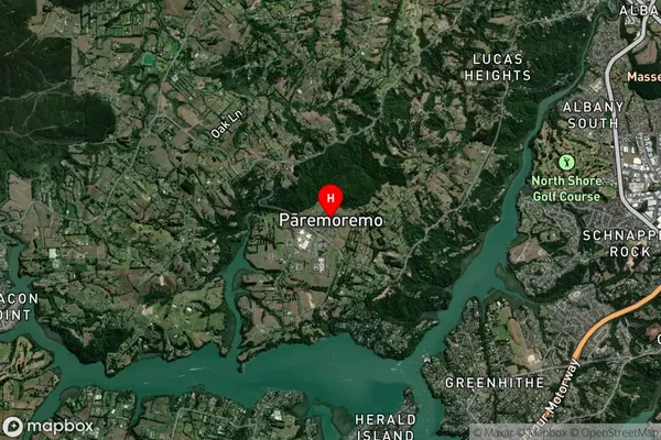 Paremoremo,Auckland Satellite Map