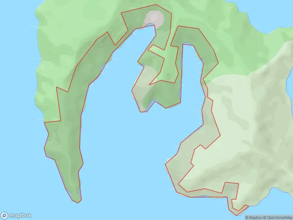 Double Cove, Marlborough Polygon Area Map