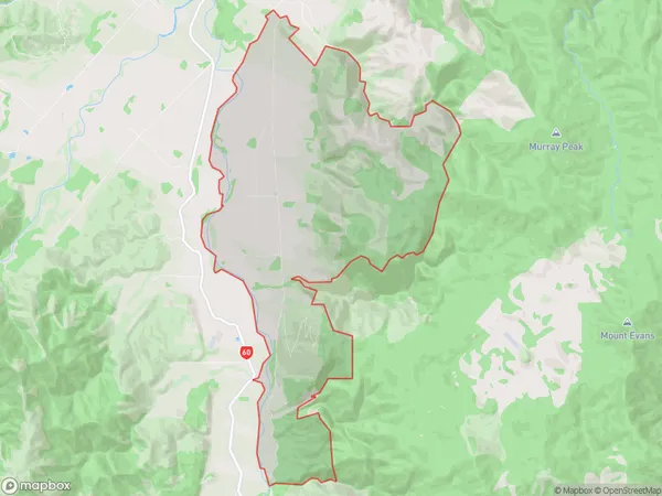 East Takaka, Tasman Polygon Area Map