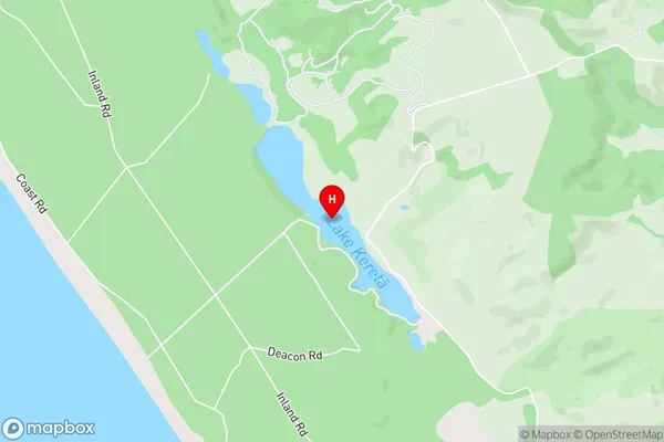 Lake Kereta,Auckland Area Map