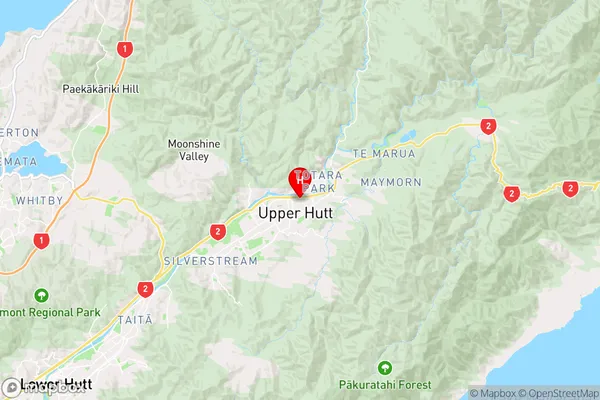 Ebdentown,Wellington Region Map