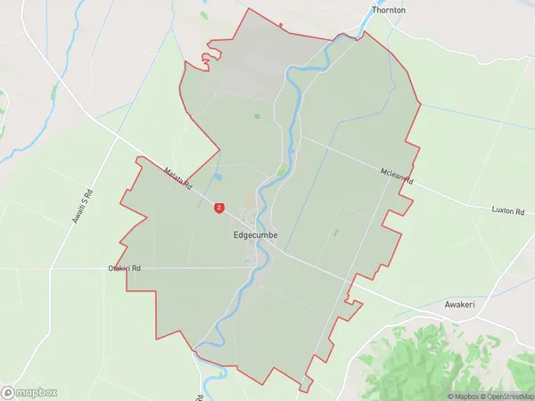 ZipCode 3193 Map for Edgecumbe