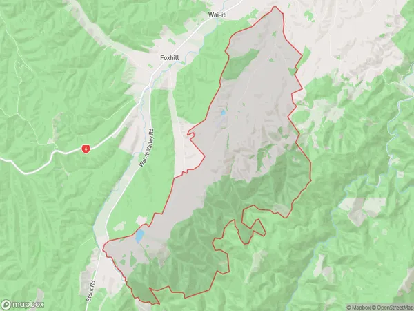 Eighty Eight Valley, Tasman Polygon Area Map