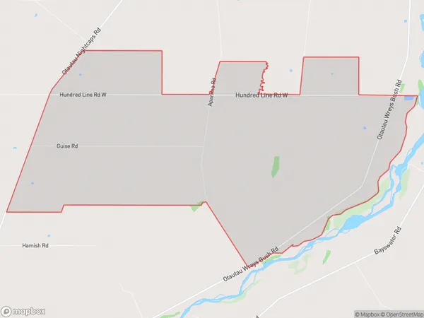 Aparima, Southland Polygon Area Map