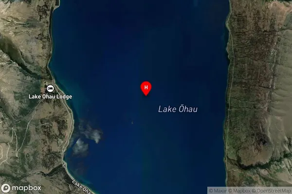 Lake Ohau,Canterbury Satellite Map