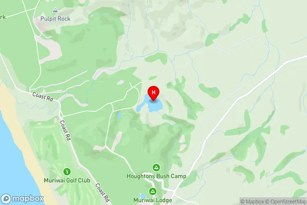 Lake Okaihau,Auckland Area Map