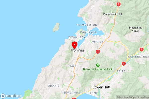 Elsdon,Wellington Region Map