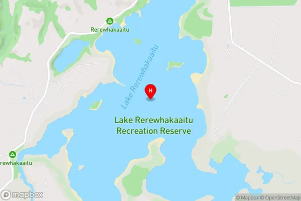 Lake Rerewhakaaitu,Bay of Plenty Area Map