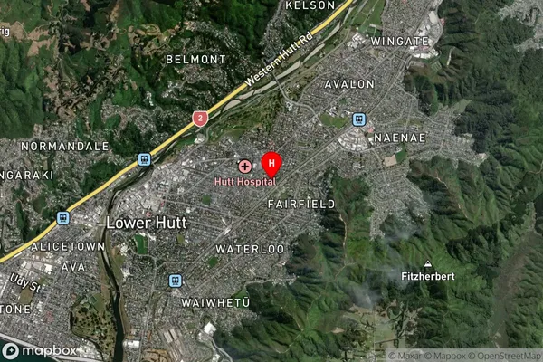 Epuni,Wellington Satellite Map