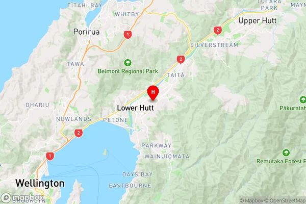 Epuni,Wellington Region Map