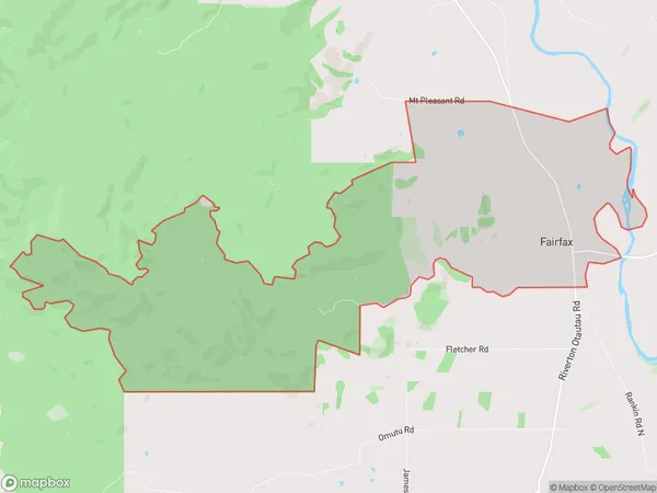 ZipCode 9683 Map for Fairfax