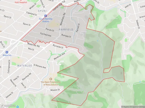 ZipCode 5011 Map for Fairfield