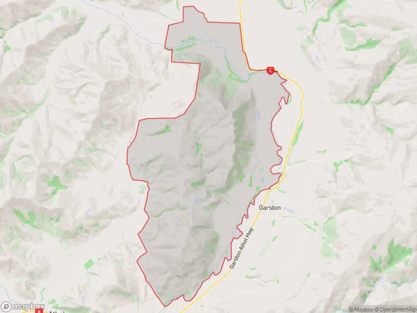 Fairlight, Southland Polygon Area Map