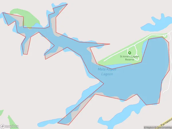 Mata Kopae, Canterbury Polygon Area Map