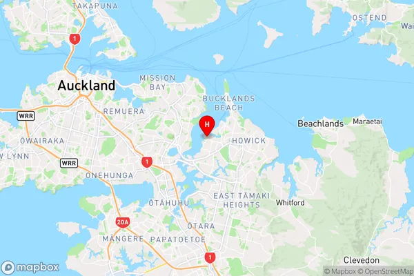 Farm Cove,Auckland Region Map