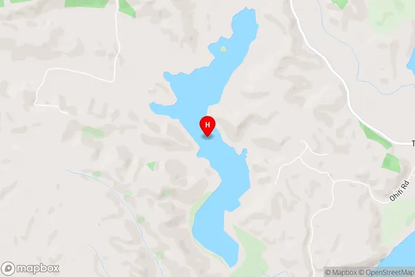 Runanga Lake,Hawke's Bay Area Map