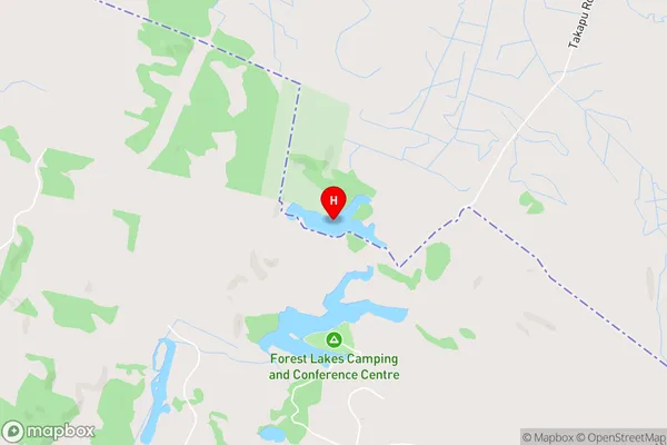 Lake Kopureherehere,Manawatu-Wanganui Area Map