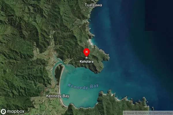 Kahutara,Waikato Satellite Map