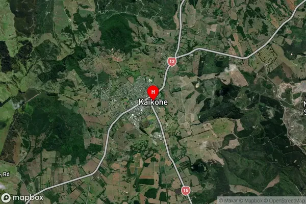 Kaikohe,Northland Satellite Map