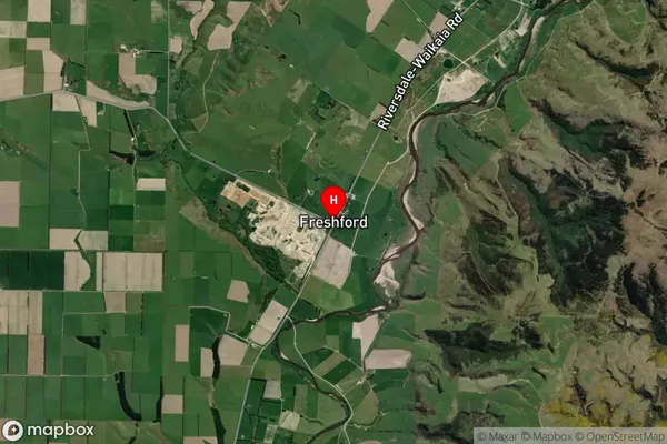 Freshford,Southland Satellite Map