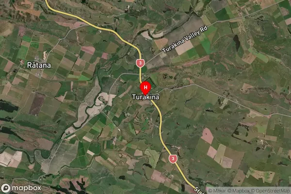 Turakina,Manawatu-Wanganui Satellite Map