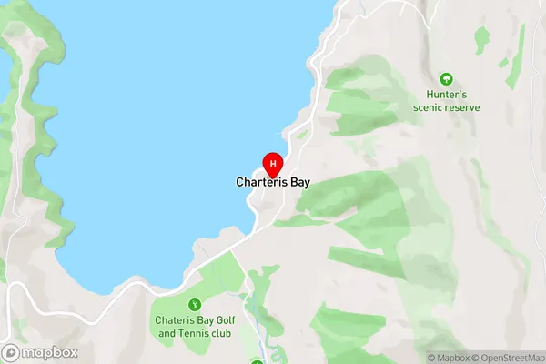 Charteris Bay,Canterbury Area Map